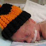 Toby celebrates his first Halloween