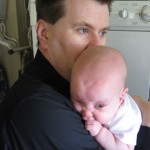 Daddy can’t hold me as long anymore!