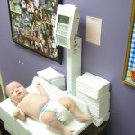 Toby on the scale at 14.2