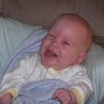 Toby likes to smile