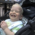 Food court grin